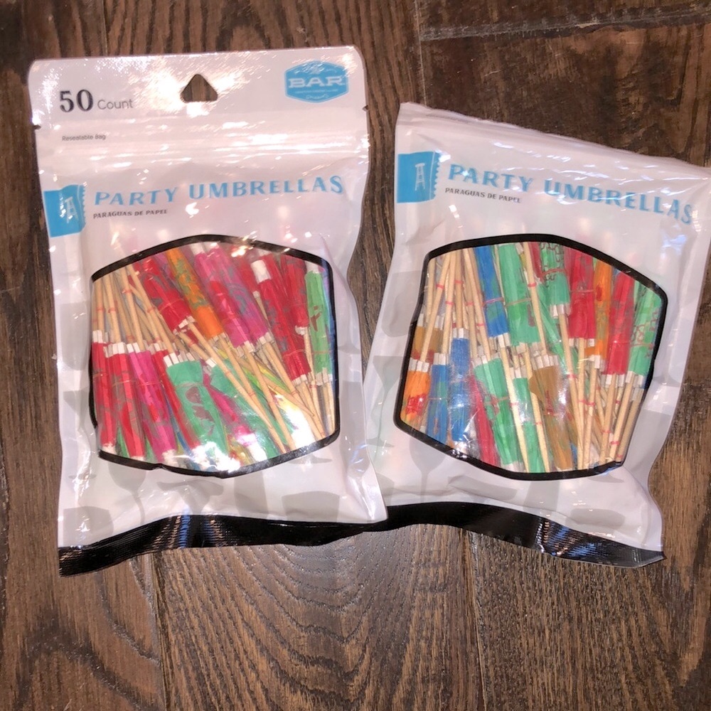 Party umbrellas set of two packs